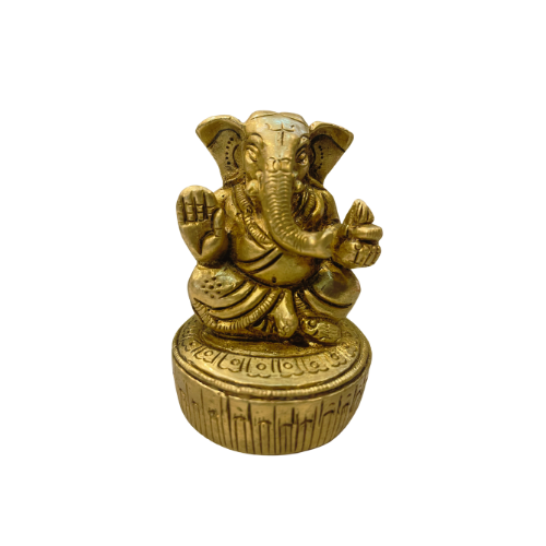 Brass Ganesh Idol Small