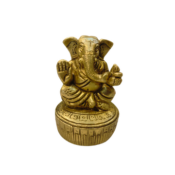 Brass Ganesh Idol Small